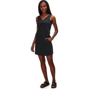 Toad&Co Black Liv Dress Size Medium - Athletic Outdoor Hiking Sports Sporty